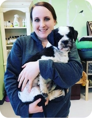 Salina cute dog bio image